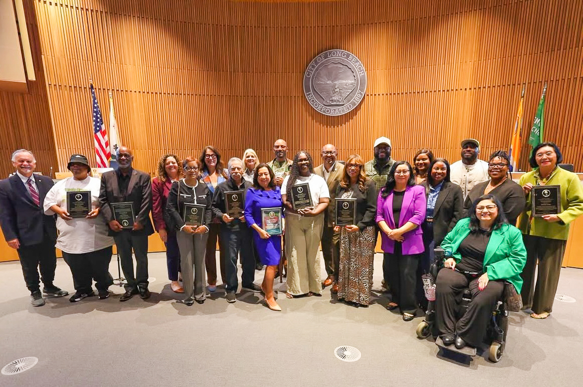 Long Beach honors the grand marshals of the 38th annual...