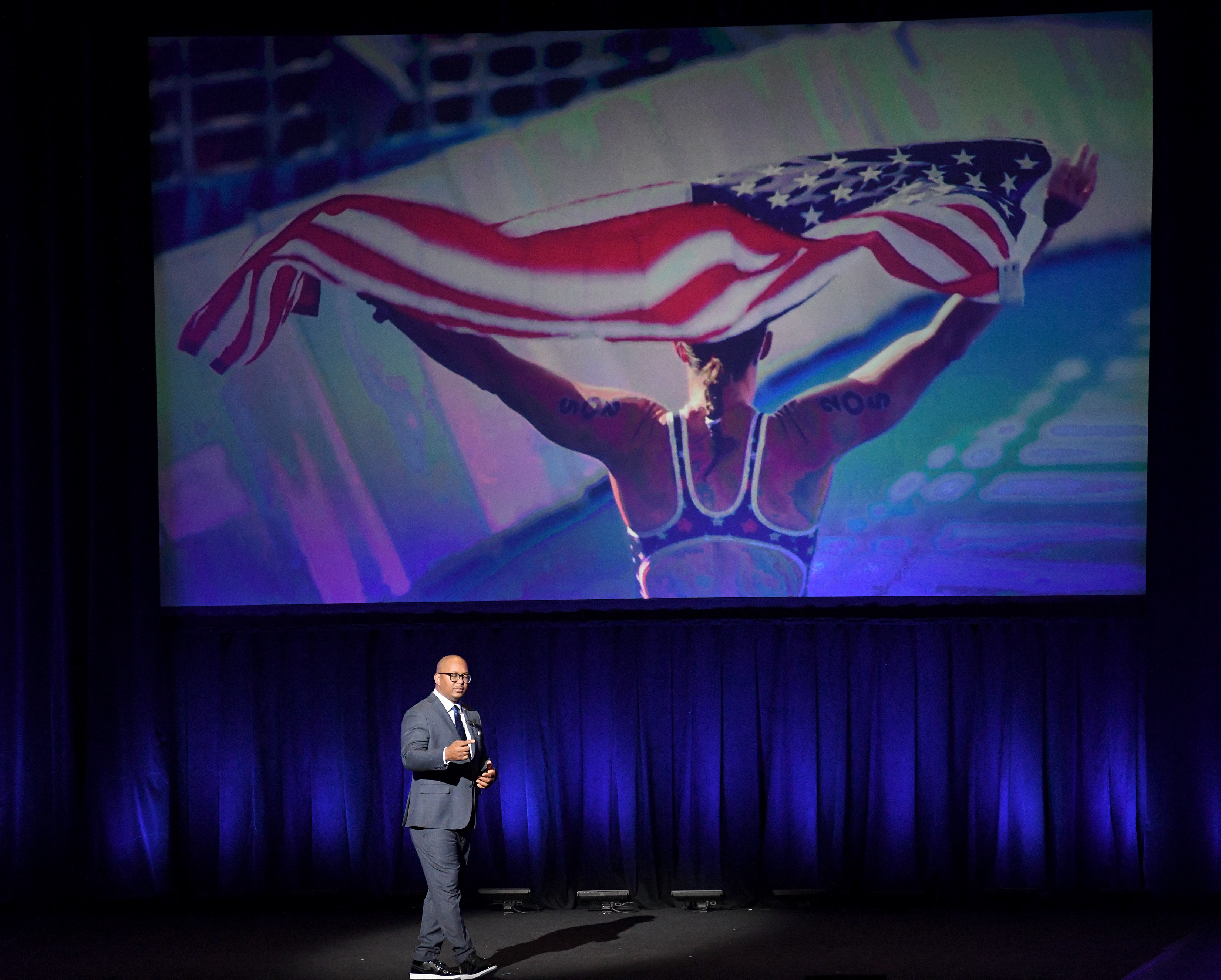 Long Beach Mayor Rex Richardson delivers the State of the...