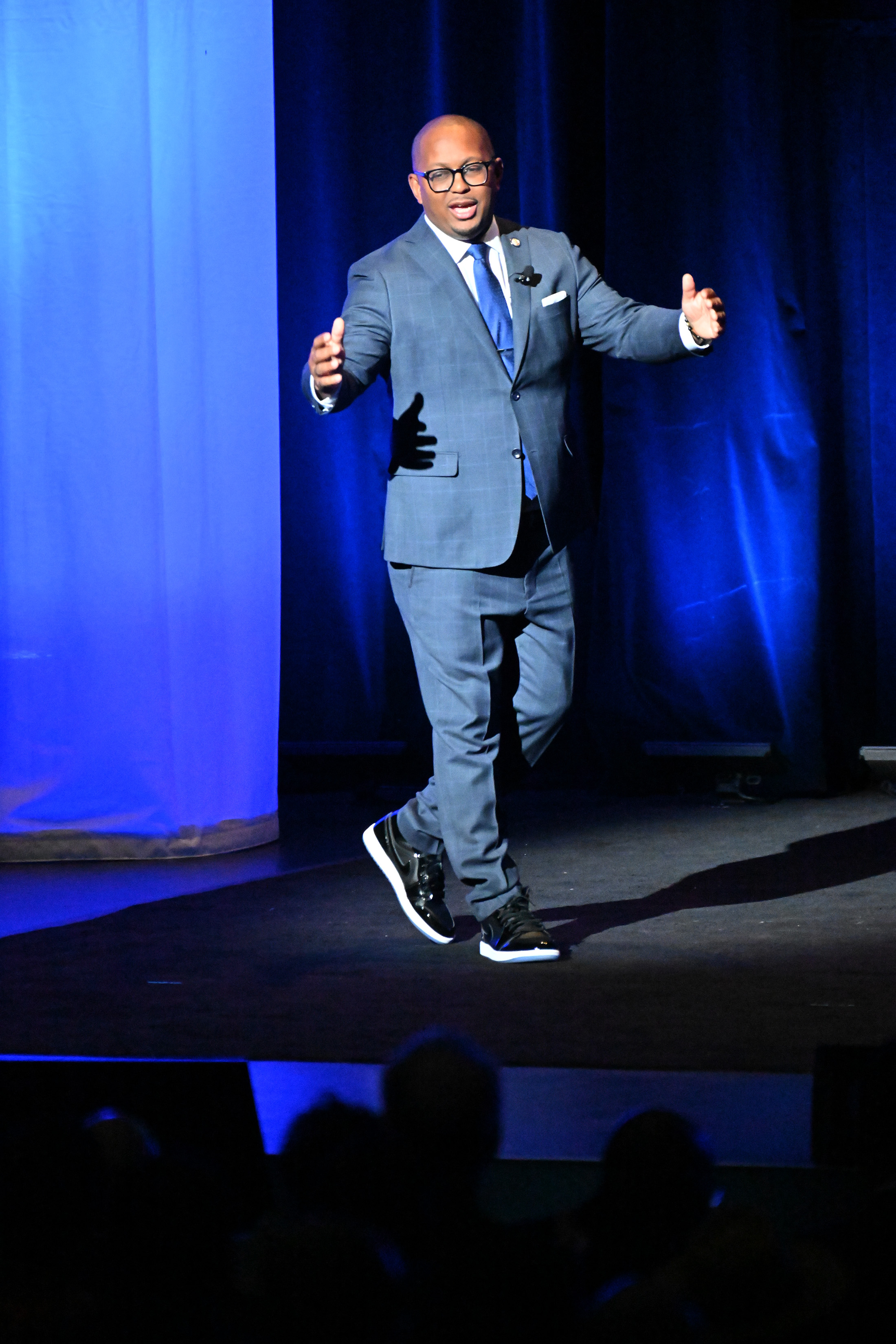 Long Beach Mayor Rex Richardson delivers the State of the...