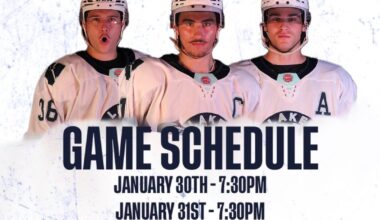 Lake Tahoe Lakers faceoff against Long Beach Bombers at Tahoe Blue Event Center