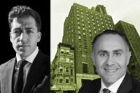 CSC co-founder Alberto Smeke Saba, Parkview CEO Paul Rahimian and the former Hudson Hotel on West 57th Street