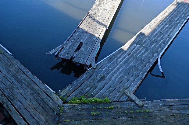Unused docks float at the Humboldt bulkhead near Turney Street in Sausalito, Calif., on Thursday, Jan. 15, 2026. (Alan Dep/Marin Independent Journal)