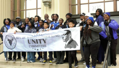 Jan. 19, 2026 MLK Jr. March. Downtown at Fresno Veteran's Memorial Auditorium. (GV Wire/Jahz Tello)