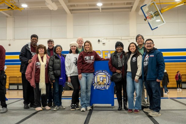 Elected officials gathered at Grant Union High School to participate in Dr. Martin Luther King Jr.’s call to Action march in Del Paso Heights. Russell Stiger Jr., OBSERVER