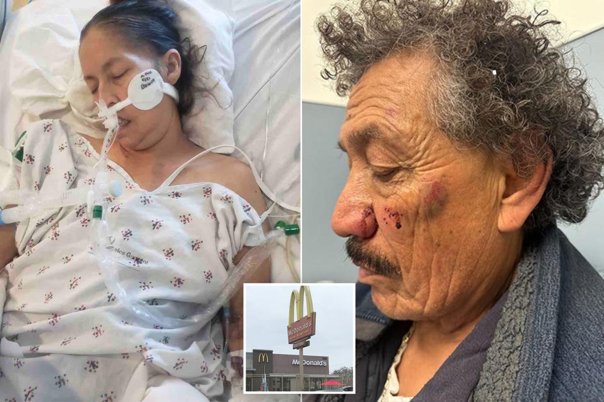 California widower sues McDonald’s after wife Maria Vargas Luna dies following drive-thru attack