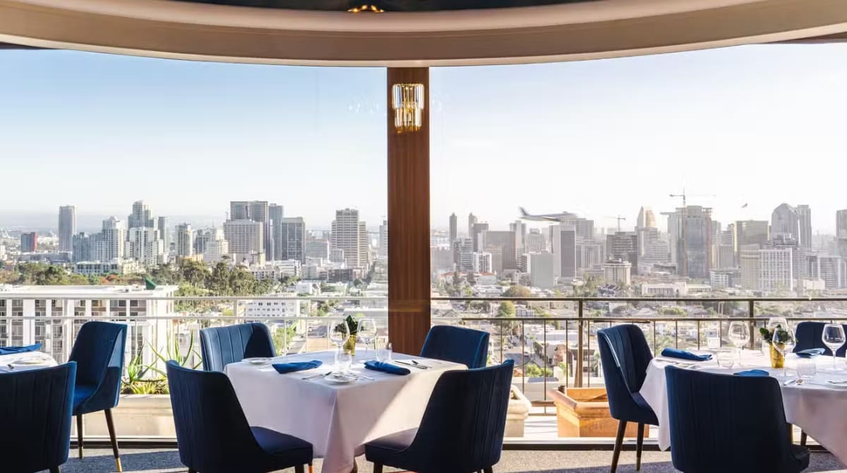 Mister A's in San Diego. Image source: OpenTable
