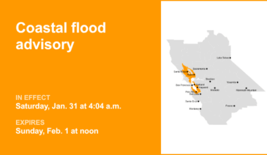 North Bay Interior Valleys and San Francisco Bay Shoreline under a coastal flood advisory until Sunday midday – The Mercury News