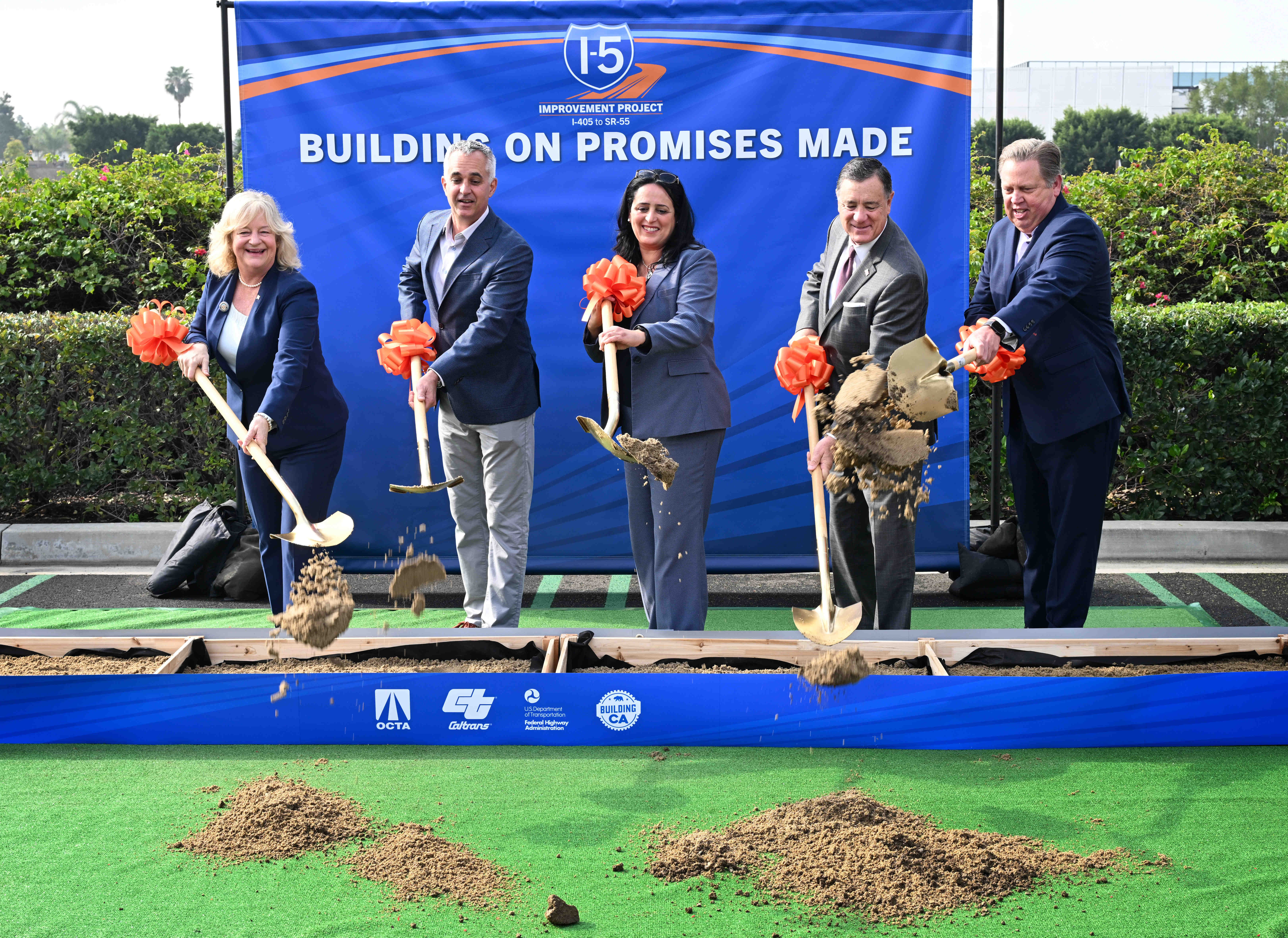 OCTA Director and O.C. Supervisor Katrina Foley, left, OCTA Chair...