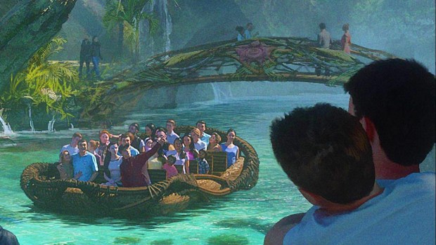 Concept art of the Avatar experience coming to Disney California Adventure. (Courtesy of Disney)