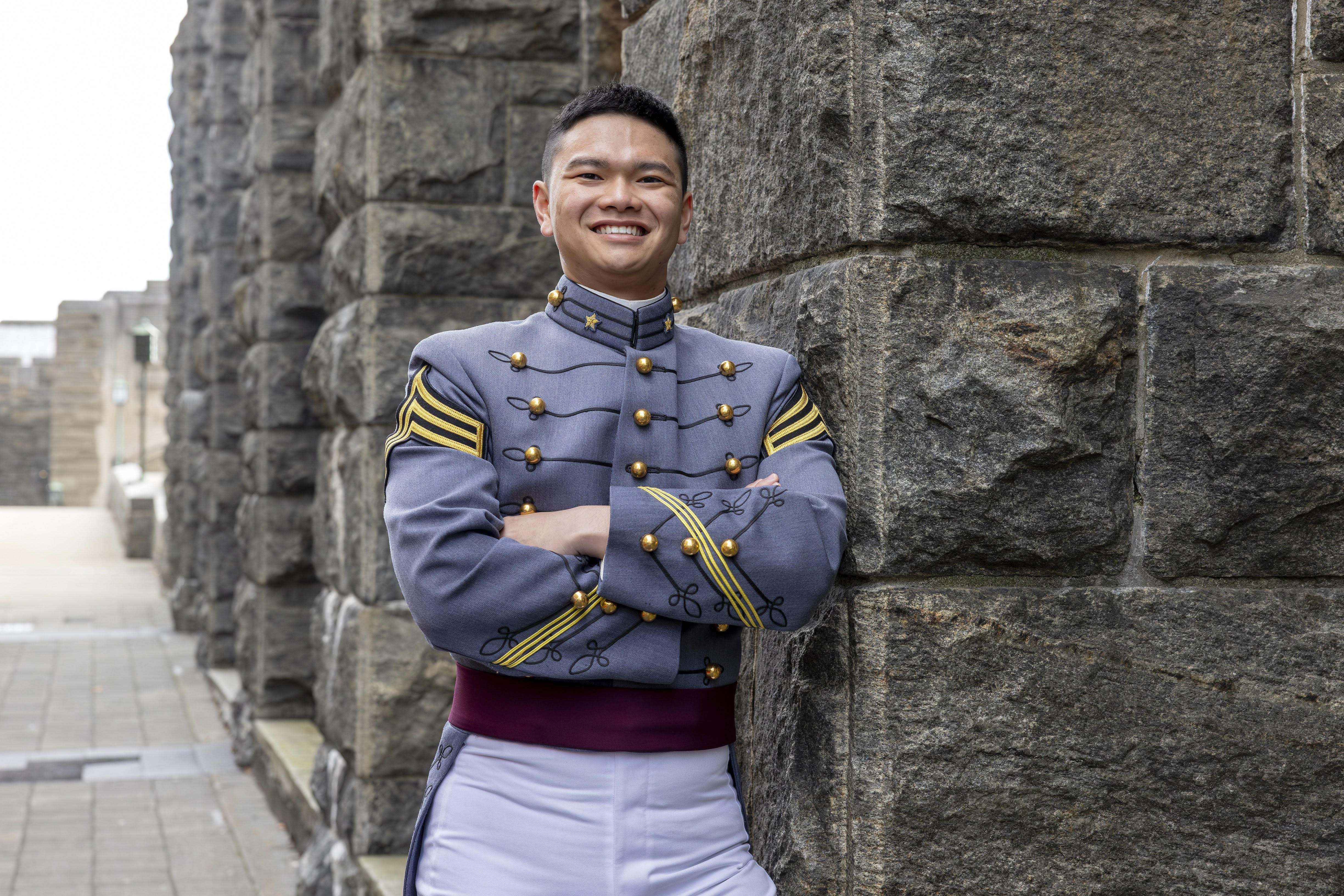 Brandon Tran of Fountain Valley, a U.S. Military Academy Class...