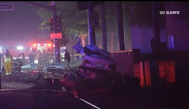 Alleged DUI crash in Orange leaves passenger dead, driver hospitalized – Orange County Register