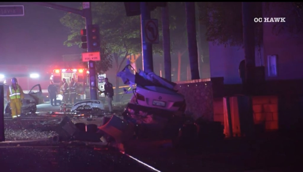 Alleged DUI crash in Orange leaves passenger dead, driver hospitalized – Orange County Register