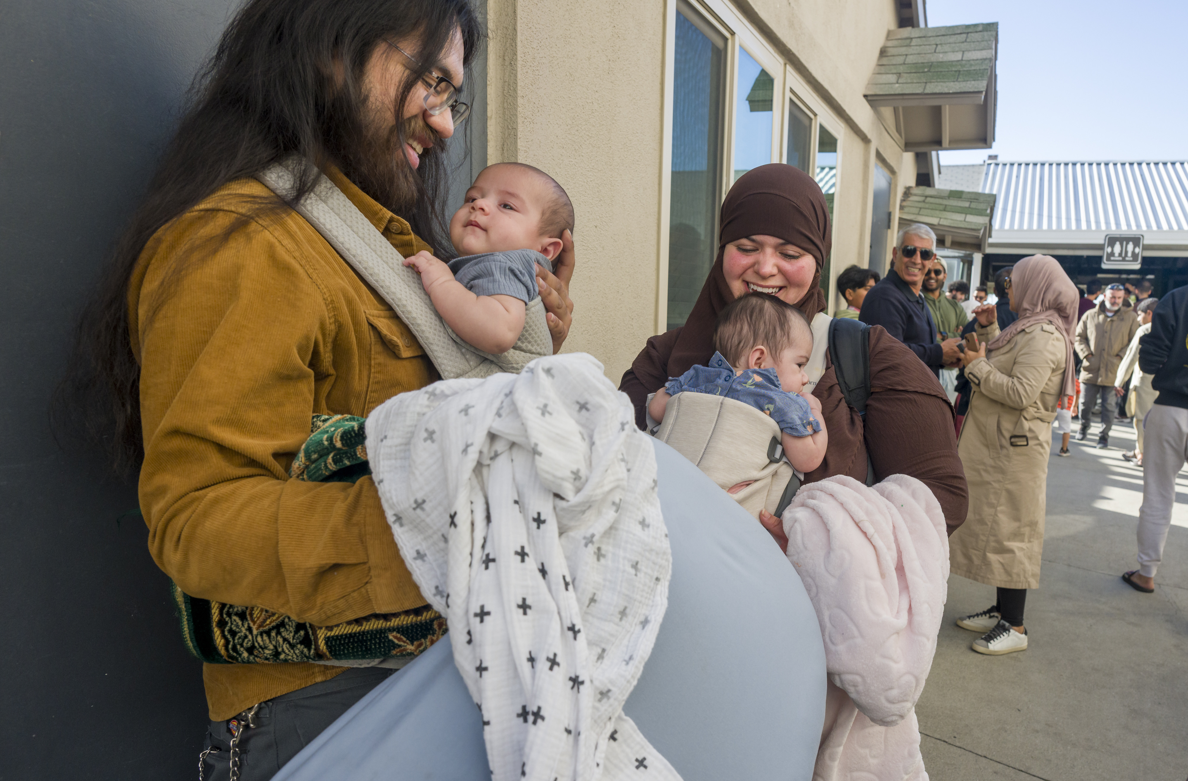 Reverts to Islam, Juan Alvarez Ramirez and his wife Brianna...