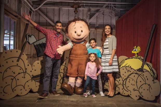 Pigpen and other Peanuts characters will pose for photos during the Peanuts Celebration at Knott's Berry Farm. (Courtesy of Knott's)