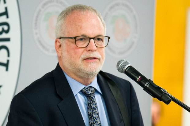 Fred Smoller, a associate professor at Chapman University in 2024. (Photo by Leonard Ortiz, Orange County Register/SCNG)