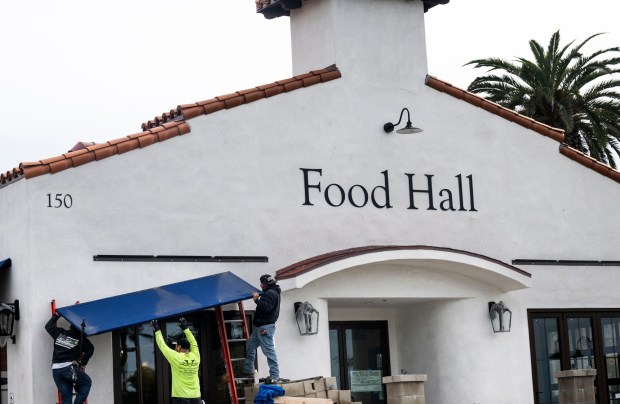 The Miramar Food Hall is under construction in San Clemente, CA on Tuesday, January 6, 2026. (Photo by Paul Bersebach, Orange County Register/SCNG)