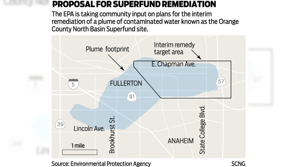EPA has options for cleaning up contaminated water in north OC, public meetings this month to take input – Orange County Register