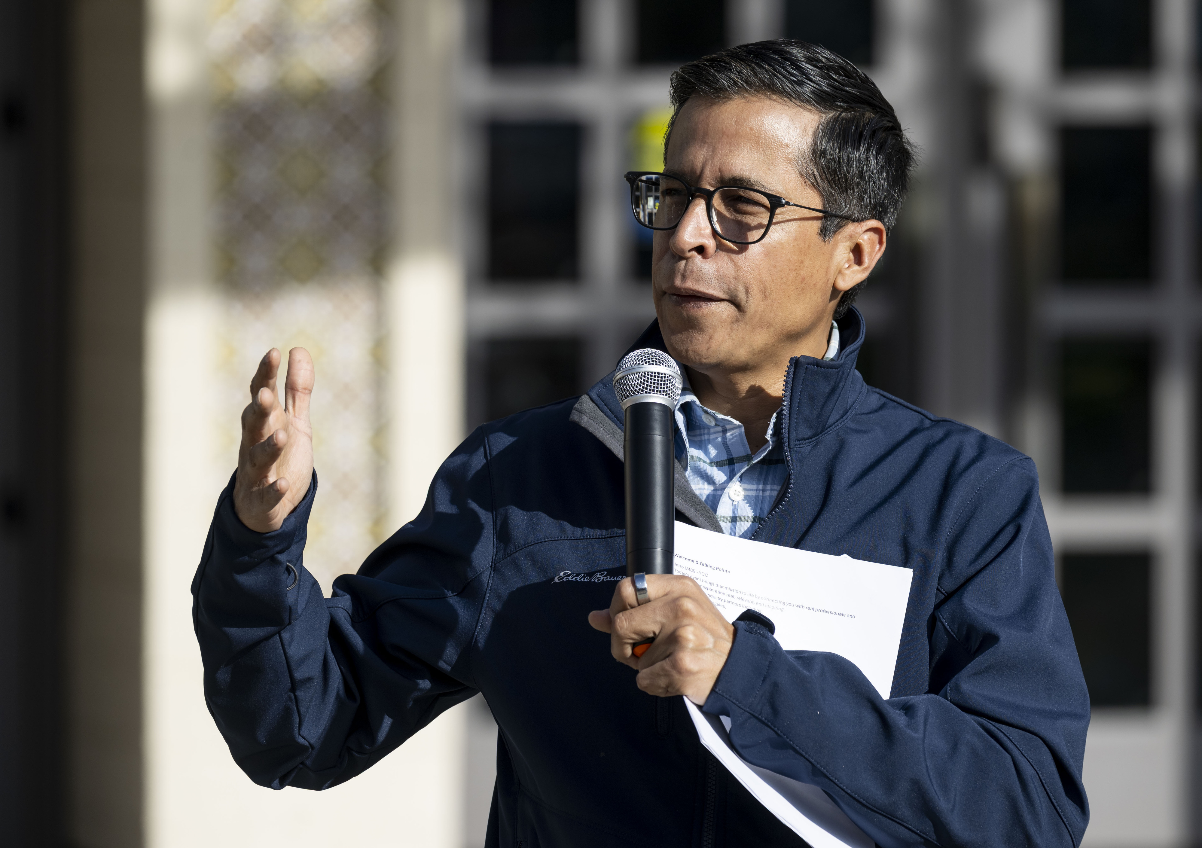 Sergio Contreras, executive director at United for Student Success at...