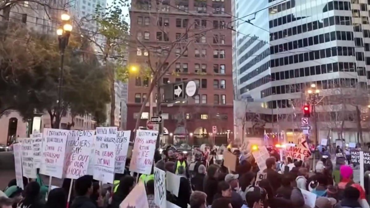 Oakland, San Francisco protests call for ICE to leave Minneapolis – NBC Bay Area