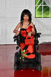 Jillian Mercado at the "Wuthering Heights" World Premiere held at the TCL Chinese Theatre on January 28, 2026 in Los Angeles, California.