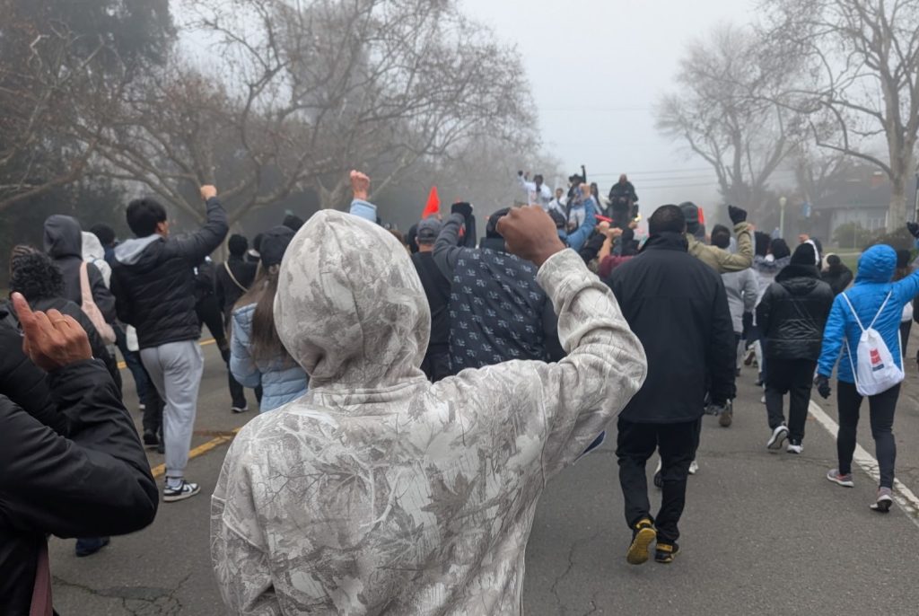 Department staff joined the community in a walk to honor Dr. Martin Luther King, Jr., in Sacramento, Calif., Jan. 19, 2026.