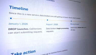 California's DROP website