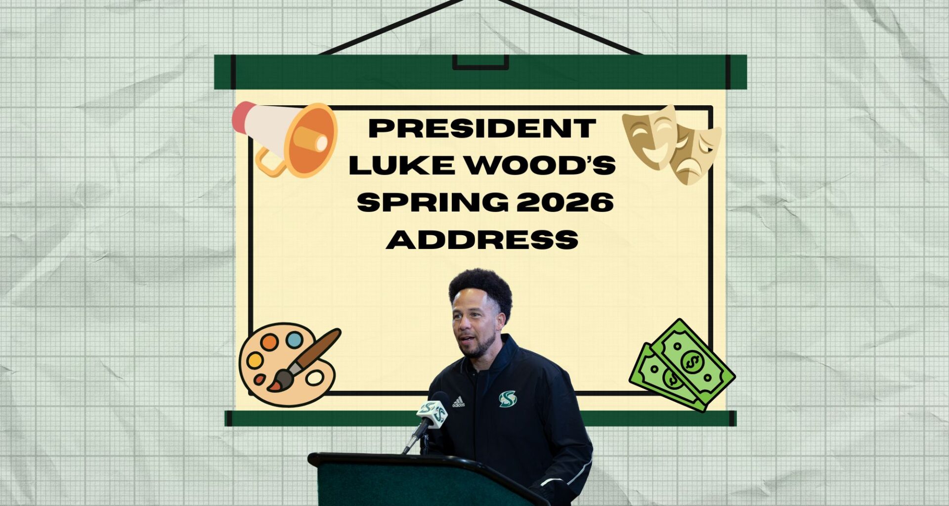 President Luke Wood discusses ‘Year of the Arts,’ budget and enrollment during 2026 Spring Address – The State Hornet