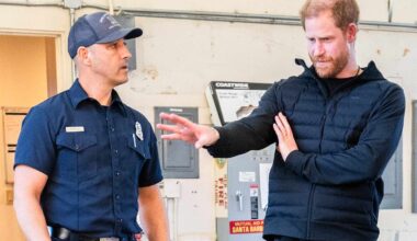 Prince Harry Kicks Off 2026 with an Inside Look at California's Wildfire Response