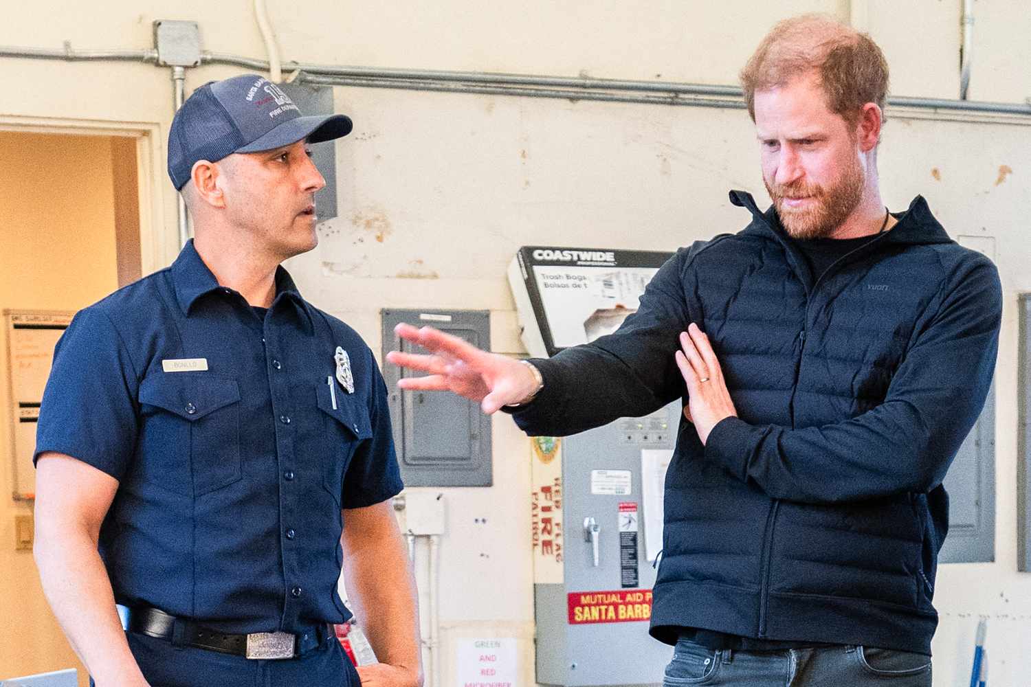 Prince Harry Kicks Off 2026 with an Inside Look at California's Wildfire Response