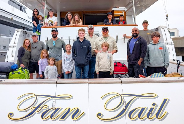 BackCountry Heroes in Ramona took four combat-wounded veterans and their families on a trip to Catalina Island in the summer of 2025. The trip was filled with outdoor adventures and nightly campfire stories. (Courtesy Kaleb Weakley)