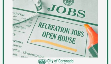 Open House event for Coronado recreation jobs
