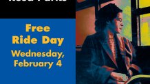 To commemorate Rosa Parks’ birthday, free rides will be offered on all NCTD modes including COASTER, BREEZE, SPRINTER, FLEX and LIFT on Wednesday, February 4. (North County Transit District)