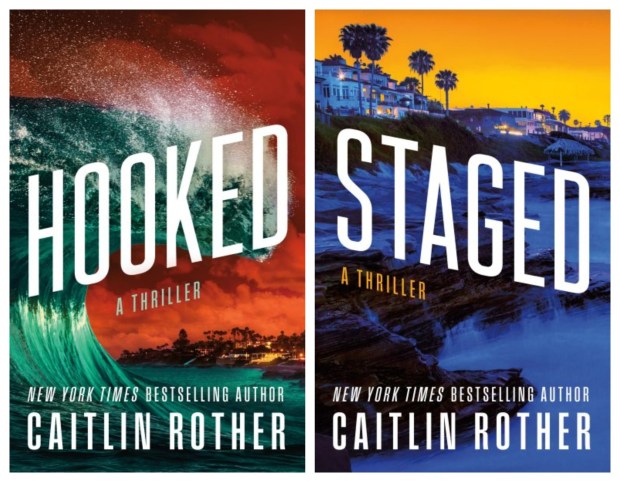 "Hooked" is the first installment of Caitlin Rother's Katrina & Goode series, to be followed by "Staged." (Thomas & Mercer)
