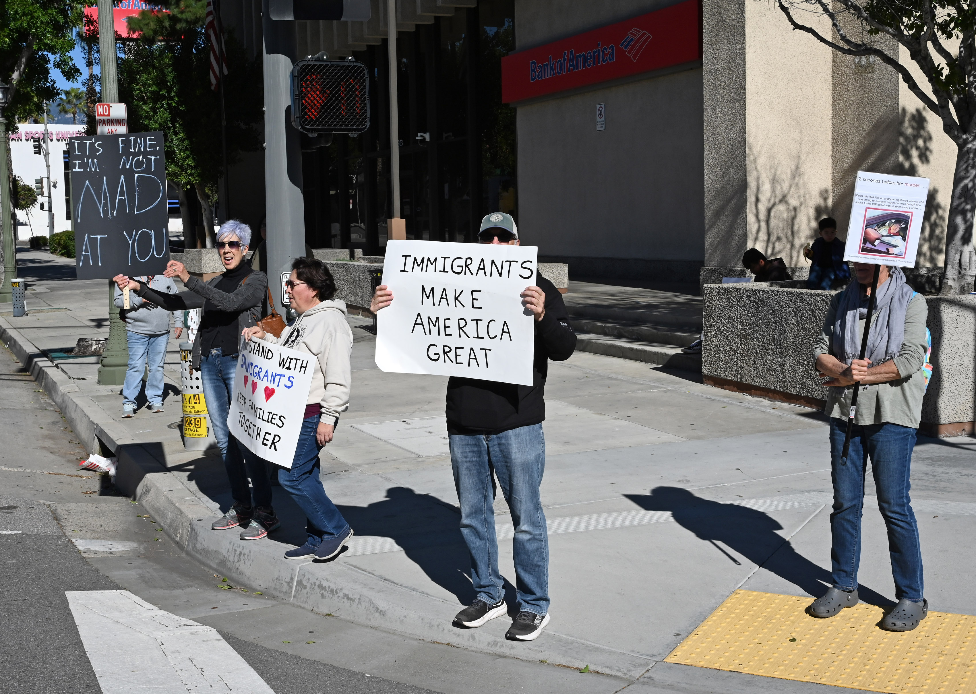Protests were held across the country on Saturday, Jan. 10,...
