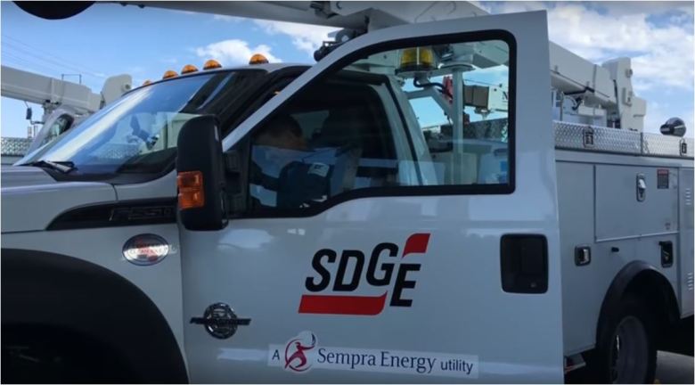 SDG&E truck outage