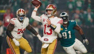 How No. 6-seed 49ers match up with No. 3 Eagles in wild-card visit