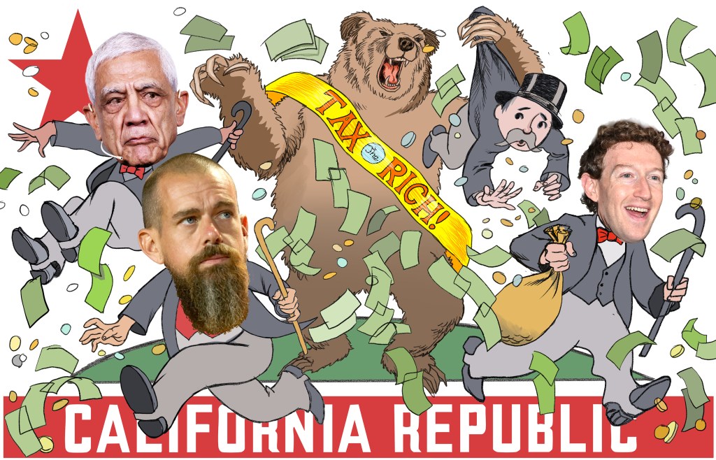 Billionaire tax proposal roils Bay Area havens for the super-rich