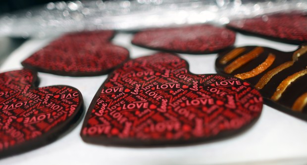 Casa de Chocolates makes chocolates that are inspired by Mesoamerica, using ingredients from Latin and South America like mole, hibiscus, pumpkin seed and chile de arbol. (Aric Crabb/Bay Area News Group)