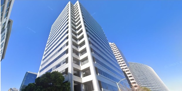 1901 Harrison Street, an office tower in downtown Oakland, seen in 2025.(Google Maps)