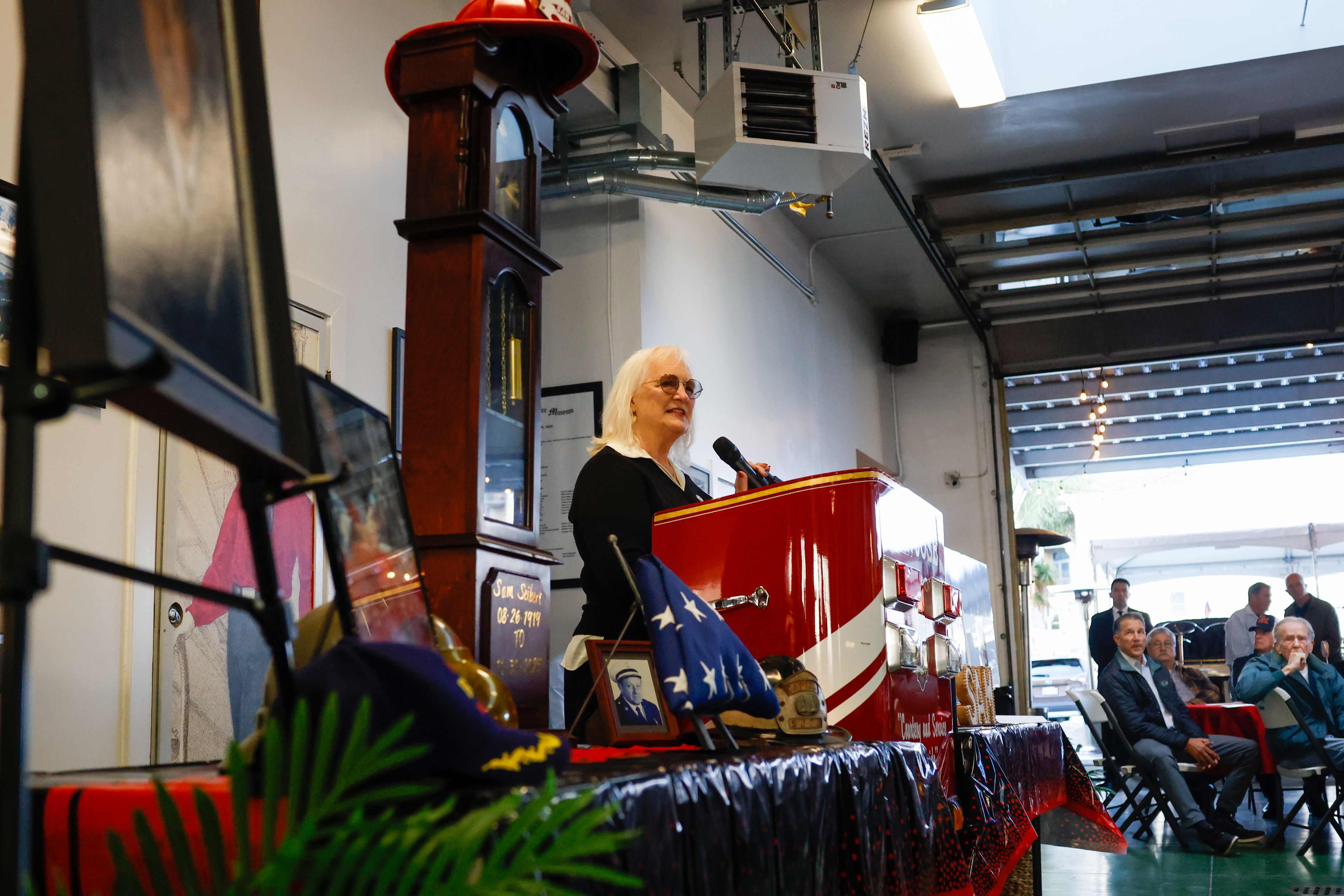 Doreen Below, Sam Seibertâs nice, talks about Seibertâs life during...