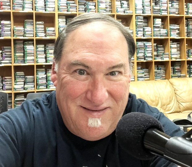Mark Jacobson, who hosts a blues show on KSCU (103.3 FM), Santa Clara University's radio station, will receive a Keeping the Blues Alive award on Jan. 16, 2026, from the Blues Foundation in Memphis, Tenn. (Courtesy Mark Jacobson)