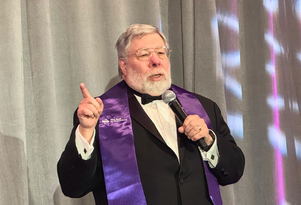 Steve Wozniak honored at Tech for Global Good ceremony – The Mercury News