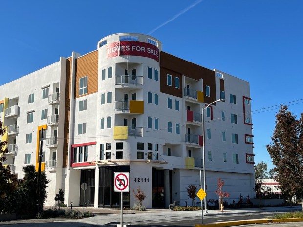 A residential complex with 93 condominium units located at 42111 and 42183 Osgood Road in Fremont, November 2022.(George Avalos/Bay Area News Group) (11-23-2022)