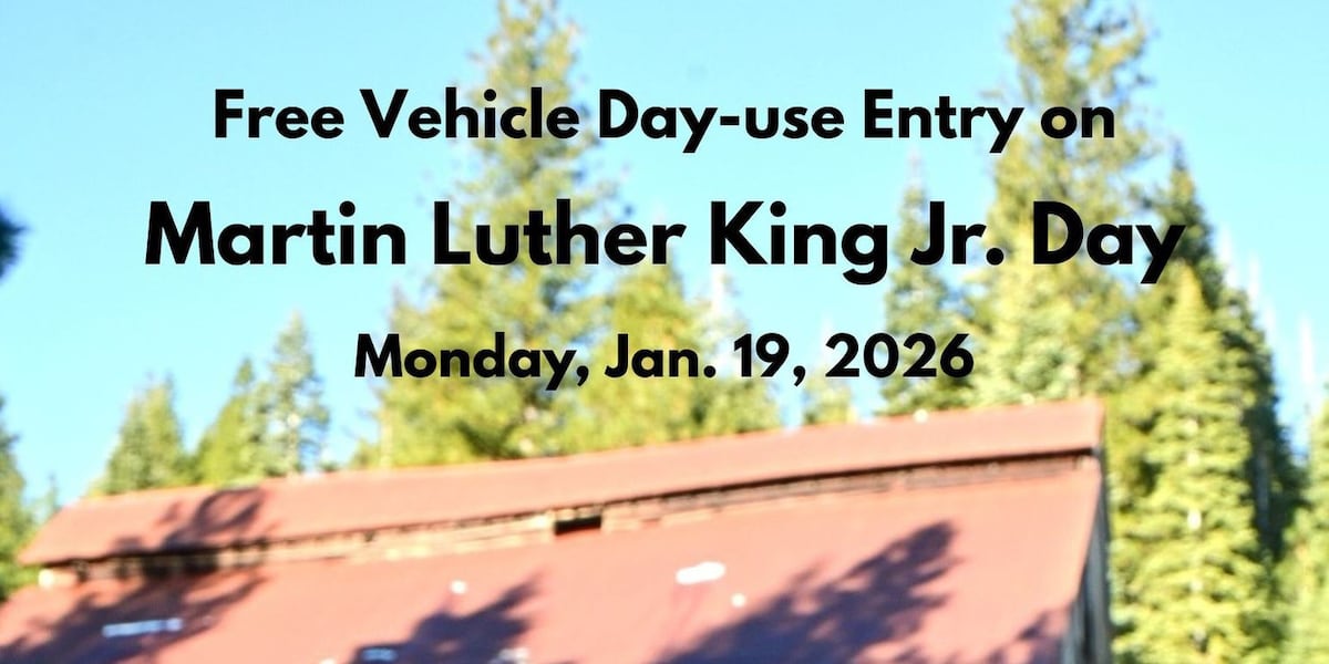 Most California State Parks will have free entry on MLK Jr. Day