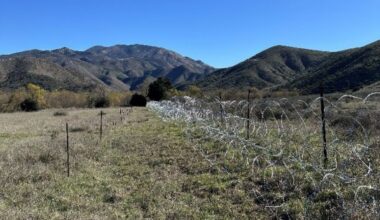 Feds illegally build border barrier on city land