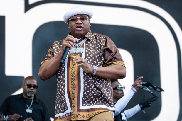 E-40 performs at 2025 BottleRock Napa Valley. The rapper will perform as part of SeaWorld San Diego's 2026 concert lineup. (Photo by Amy Harris/Invision/AP)