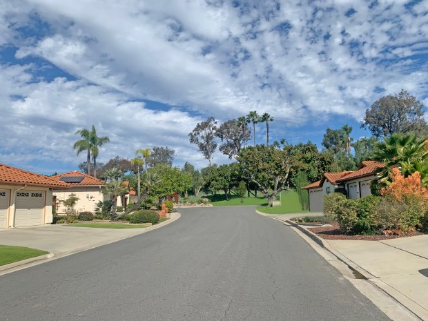 Street in San Diego. (Irv Erdos / For The San Diego Union-Tribune)