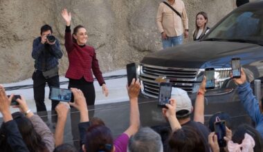 Mexican president inaugurates new elevated highway in Tijuana