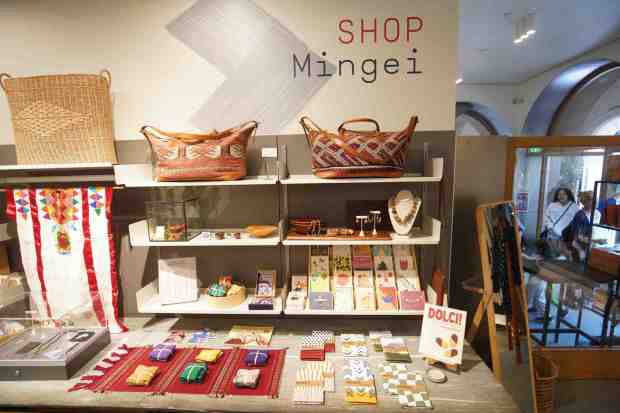 The artwork of Sally Ault is displayed at Shop Mingei on Monday, July 21, 2025 in San Diego, CA. (Michael Ho / The San Diego Union-Tribune)