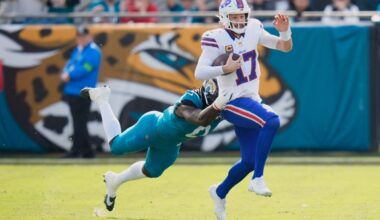 Josh Allen wows with his arms, legs and head in Bills’ playoff win